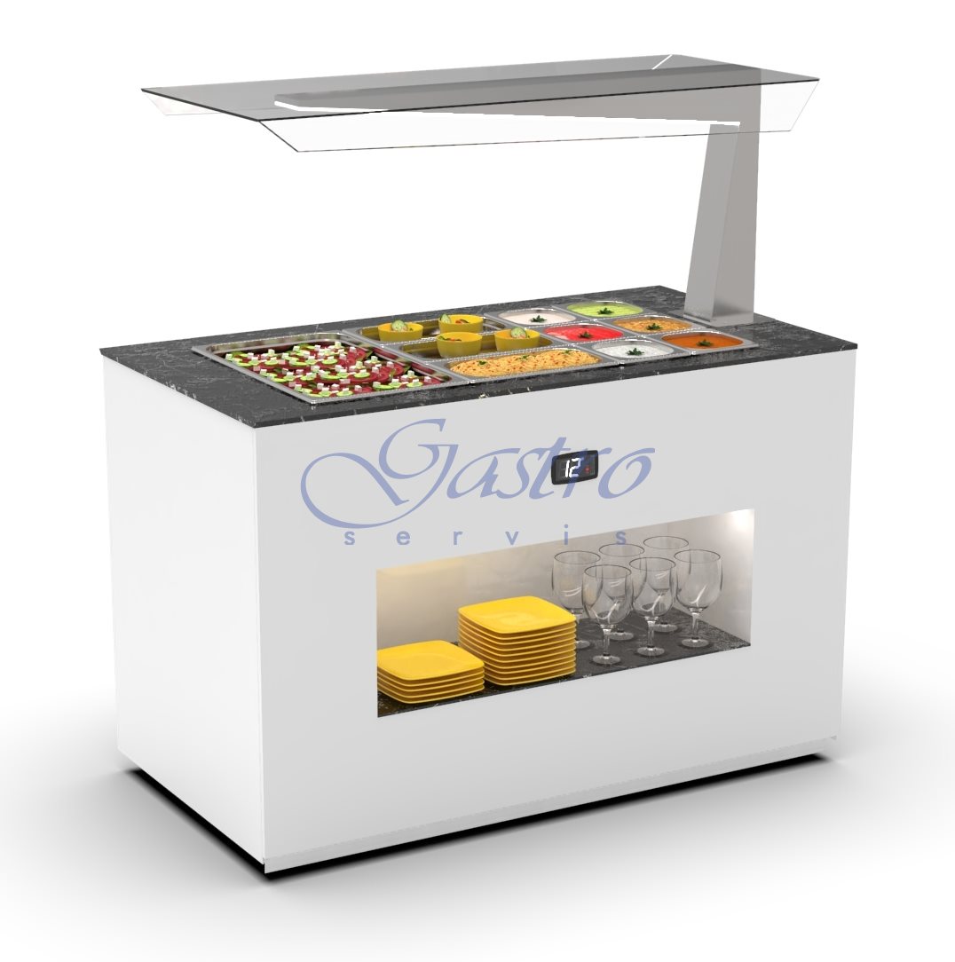 Chladiaca vitrína ISLAND BUFFET BUF65A