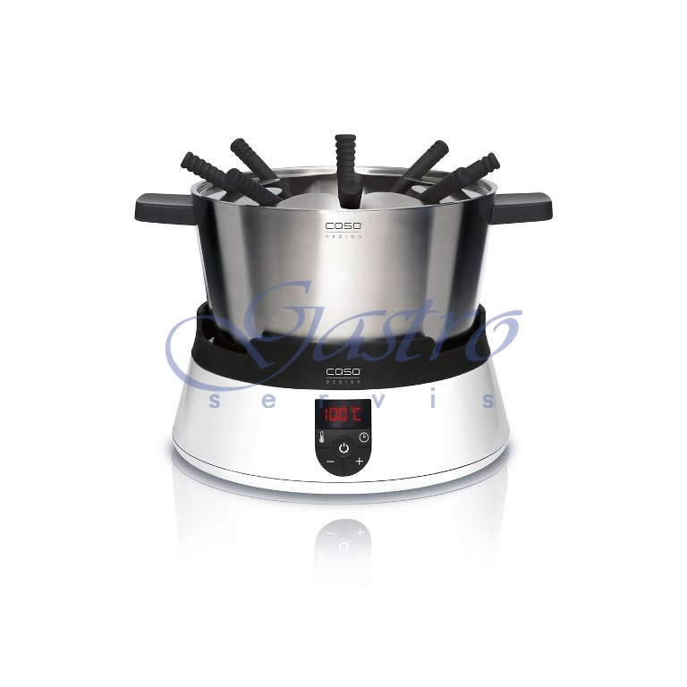 Fondue súprava - indukčná - biela