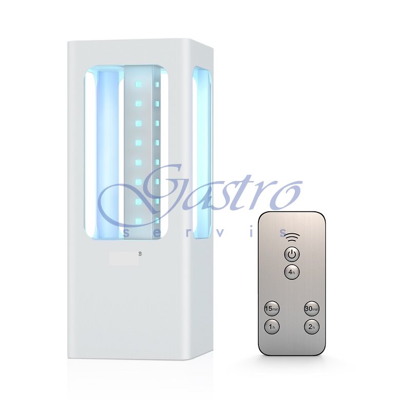 UV LED lampa germicídna - prenosná, 360°